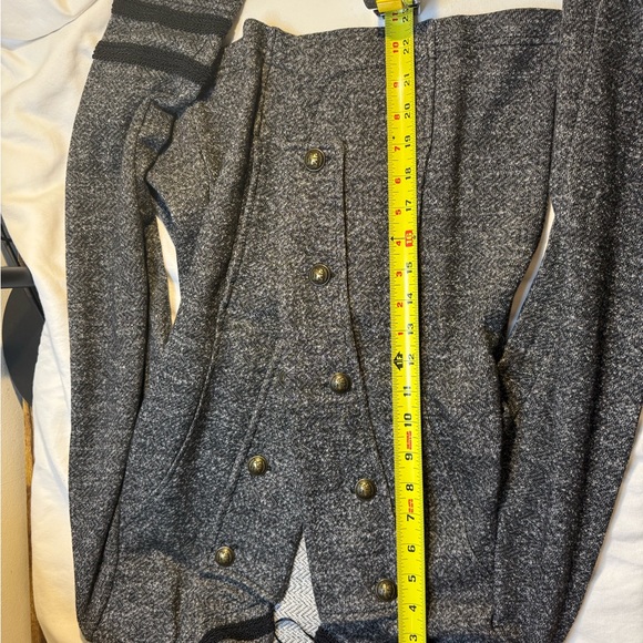 Tommy Hilfiger Black and Gray Band Jacket-Never Worn - Picture 6 of 8